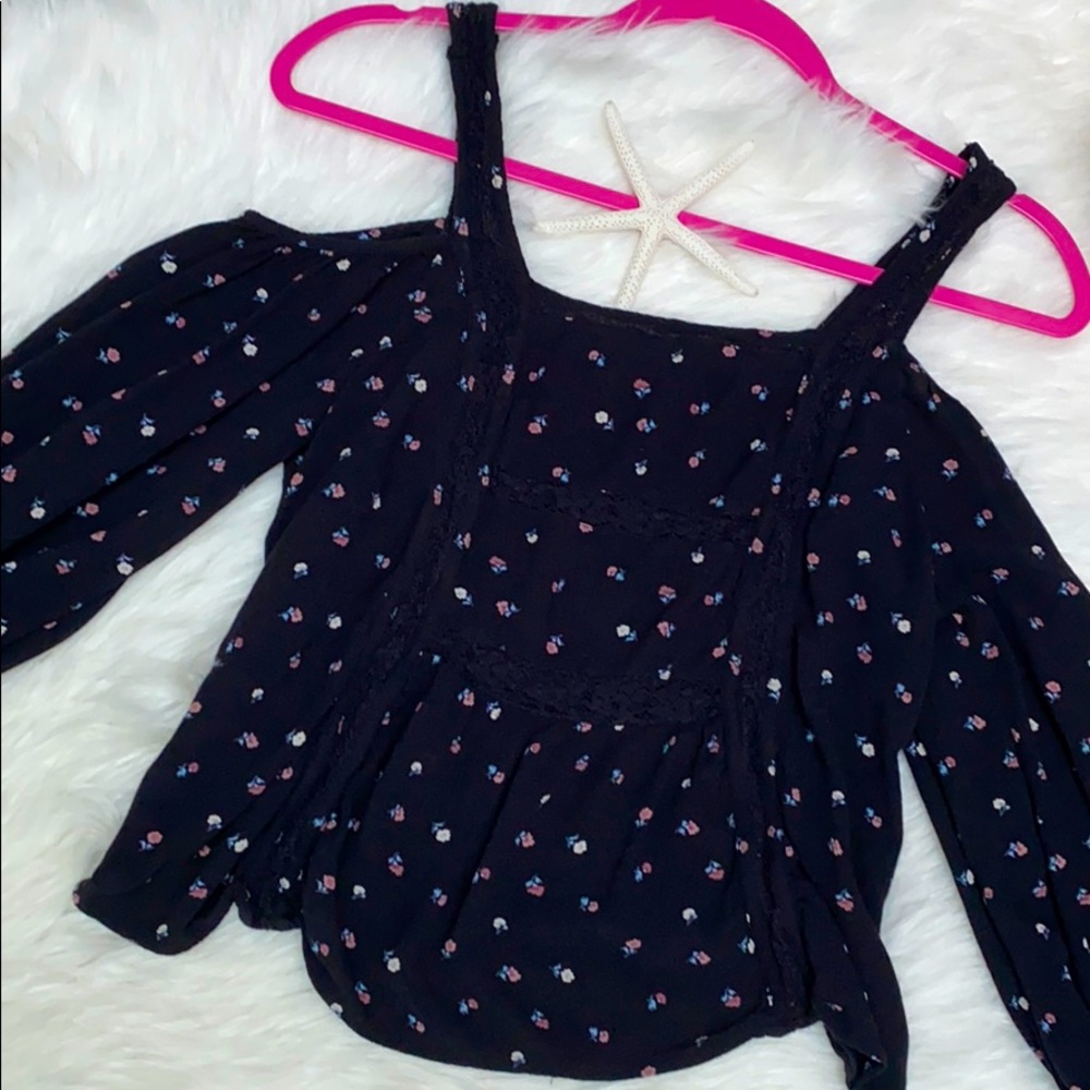AEO Cold Shoulder Top